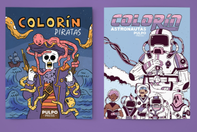 Colorín astronautas/piratas - Pulpo Press