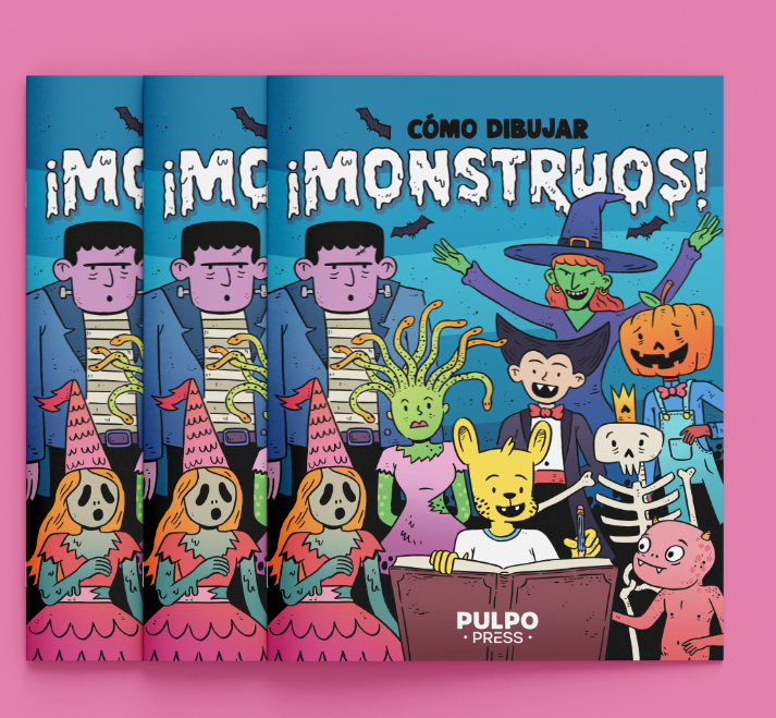 Cómo dibujar monstruos - Pulpo Press