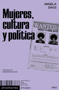 Mujeres, cultura y política - Angela Davis