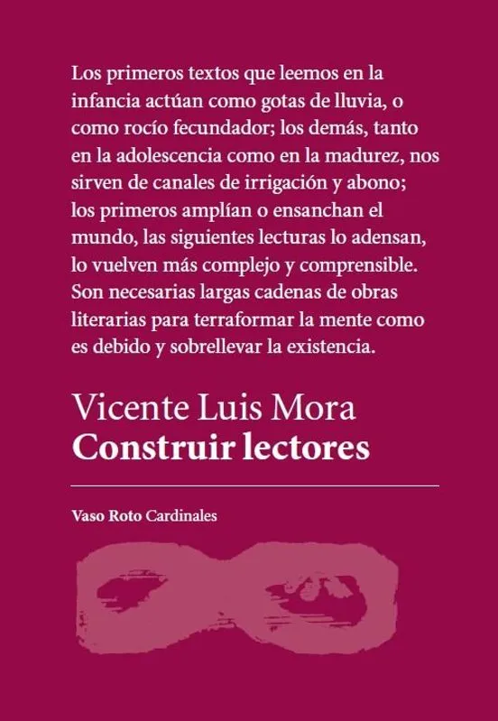 Construir lectores - Vicente Luis Mora