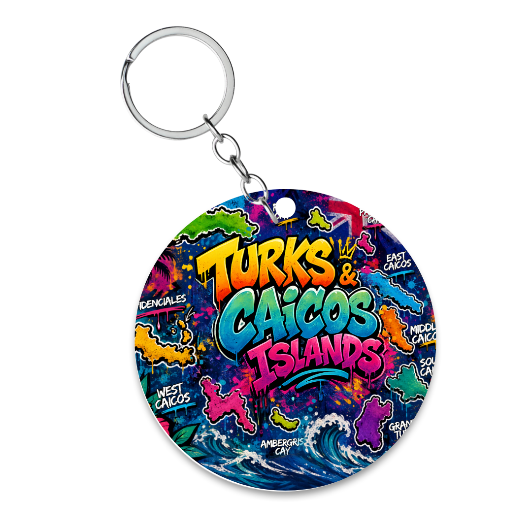 Island Ink Keyring