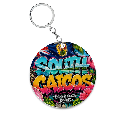 Island Ink Keyring (South Caicos)