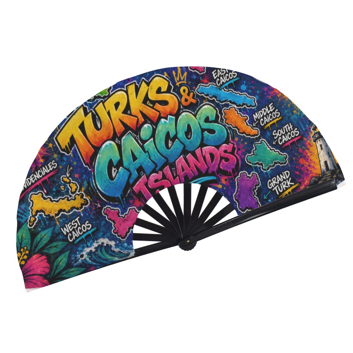 Island Ink Clack Fan