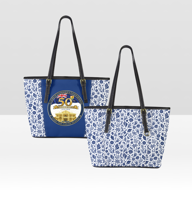 TCI Government 50th Anniversary Tote Bag (BLU)