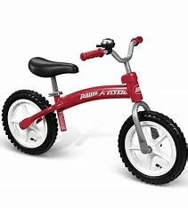 Radio Flyer Glide & Go Balance Bike-Red