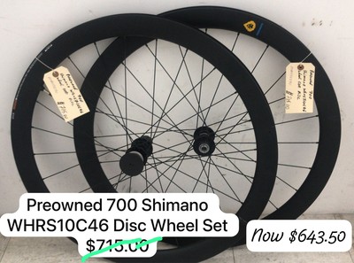 700 Shimano WHRS10C46 Disc Wheel Set