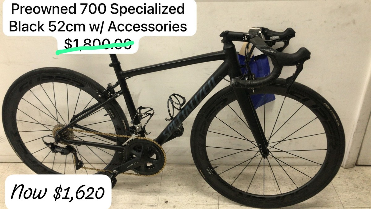700 Specialized Black 52cm