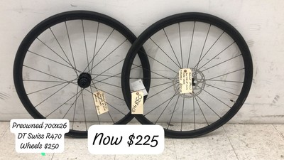 700x26 DT Swiss R470 Wheel Set