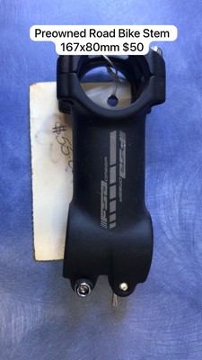 Road Bike Stem 167x80mm Black