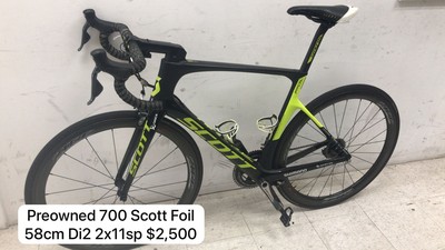 700 Scott Foil 58cm Di2 2x11sp