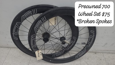 700 Wheel Set *Broken Spokes