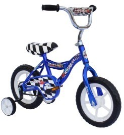 12" Boys Micargi MBR BMX *No Brake-Black / Blue / Red