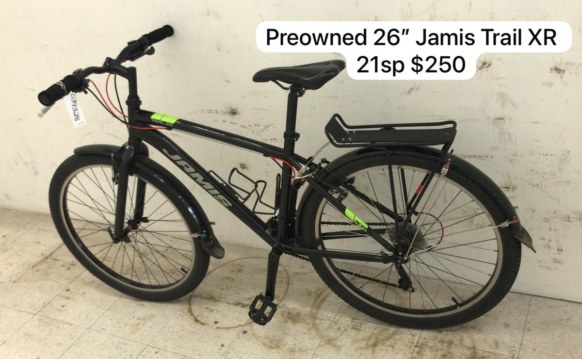 Preowned 26" Jamis Trail XR 21sp Black