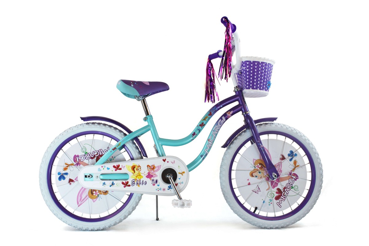 20" Girls Micargi Ellie-Blue/Purple / Pink/Pink