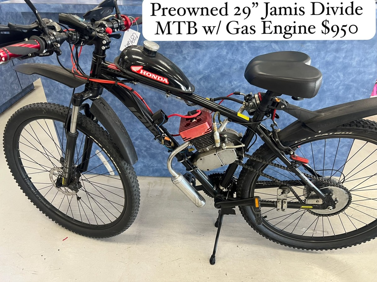 Preowned 29" Jamis Divide MTB w/ Gas Motor
