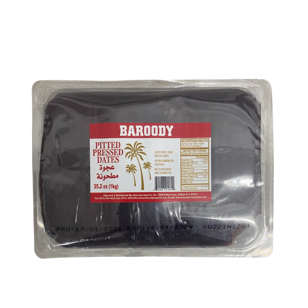 Baroody Pitted Pressed Dates Large
