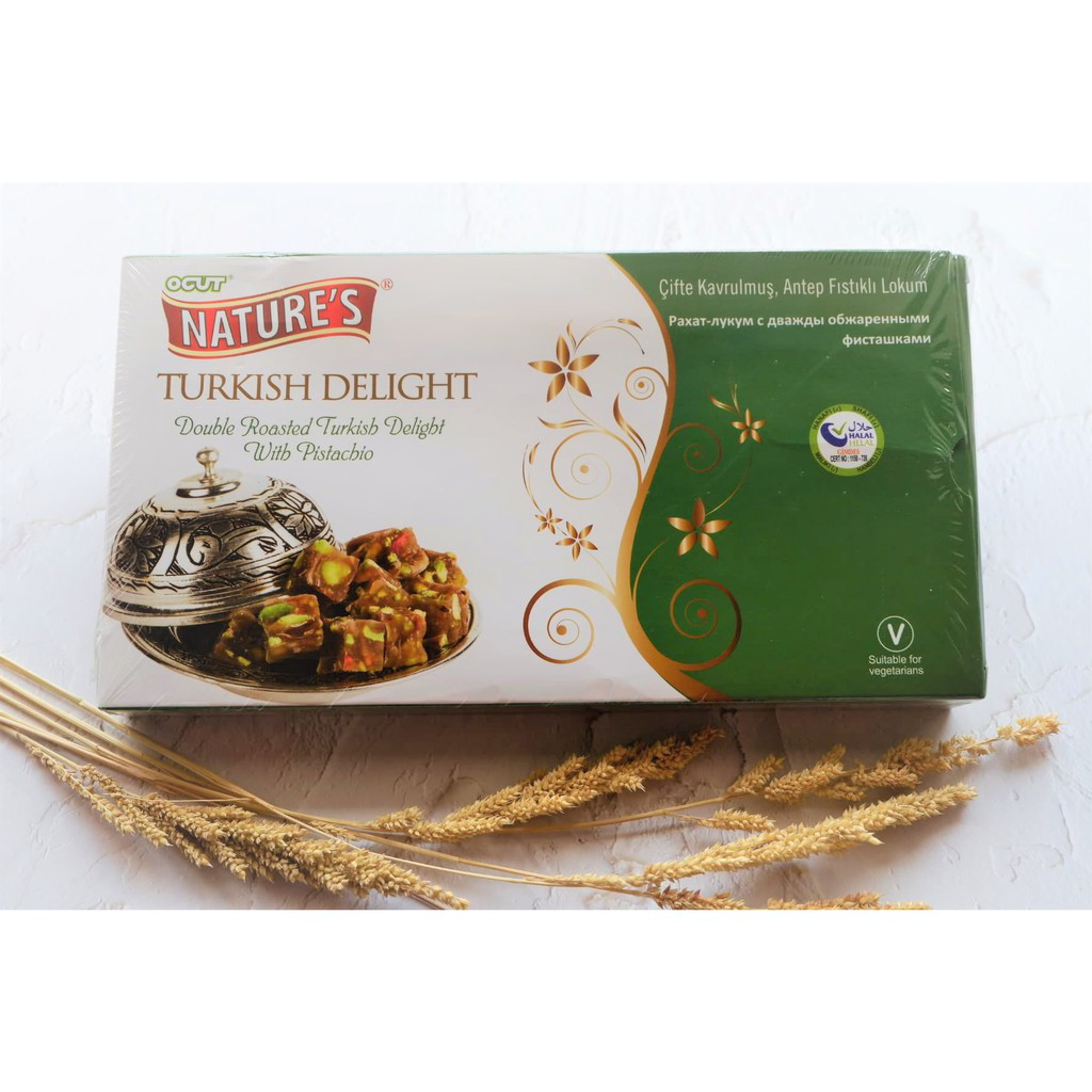 Natures Turkish Delight with Pistachio