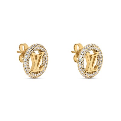 LV Stud Zircon Earrings SOLD OUT