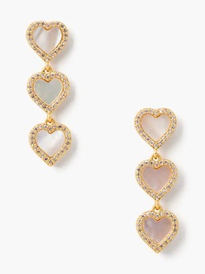Love Pearl Dangling Earrings