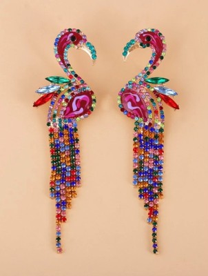 Parrot Sparkling Earrings