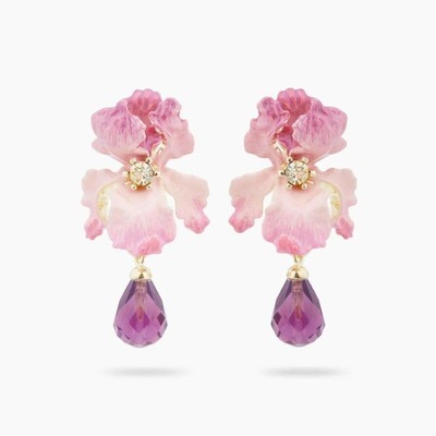 Lavender Lilly Earrings
