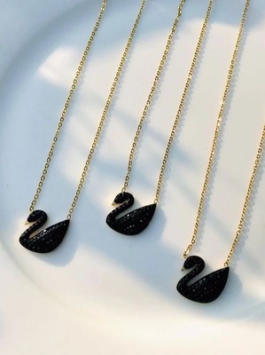 Black Swan Obession Necklace SOLD OUT
