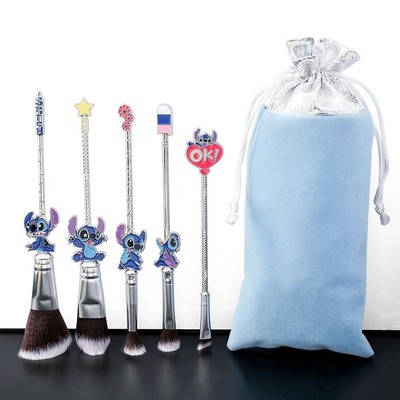 STITCH Makeup Stainless Steel 3D Brush Set NEW *