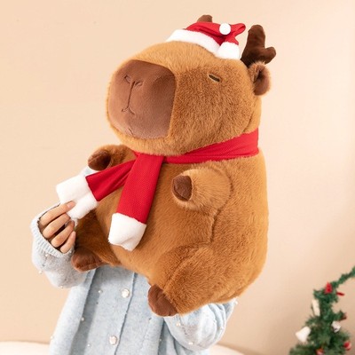 Capybara Christmas Plush 40CM