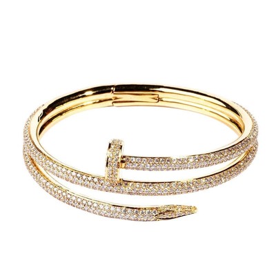 Spiral Nail Head - Cartier Inspired SOLD OUT