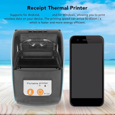 Bluetooth Thermal Receipt Printer 58mm — Portable Wireless Mini POS Printer