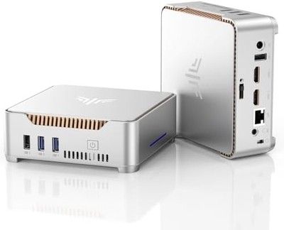 KAMRUI GK3Plus Mini PC — Intel N95, 16GB RAM, 512GB SSD, 4K Triple Display, WiFi/BT