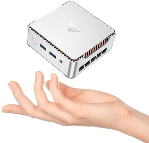 KAMRUI E2 Mini PC — Intel N150, 8GB RAM, 256GB SSD, 4K Triple Display, Win 11 Pro