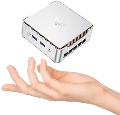 KAMRUI E2 Mini PC — Intel N150, 8GB RAM, 256GB SSD, 4K Triple Display, Win 11 Pro