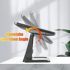 ANGEL POS 15" Capacitive Touchscreen Monitor — 4:3, True Flat, with Metal POS Stand