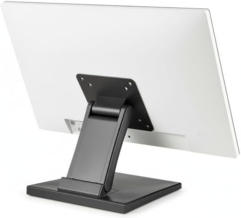 WEARSON Adjustable Monitor/LCD Desk Stand — Folding Metal, VESA 75x75 & 100x100 (WS-03A2)