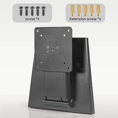 WEARSON Adjustable Monitor/LCD Desk Stand — Folding Metal, VESA 75x75 & 100x100 (WS-03A2)