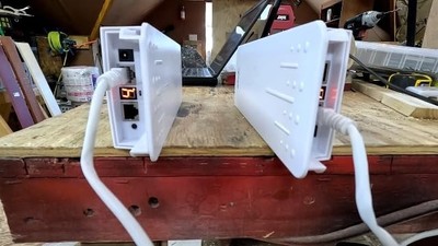 Adalov 3KM 5.8G Outdoor WiFi Bridge — Point-to-Point CPE, 14dBi Antenna (CPE660)
