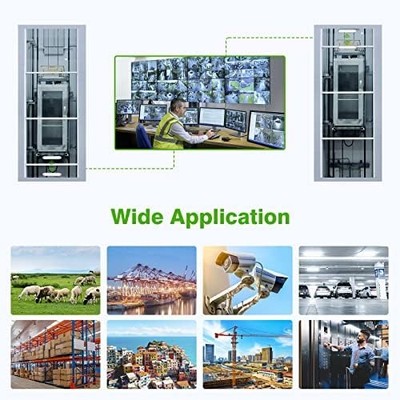 Adalov 3KM 5.8G Outdoor WiFi Bridge — Point-to-Point CPE, 14dBi Antenna (CPE660)