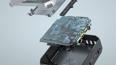 KAMRUI AK2 Plus Mini PC — Intel N100, 16GB RAM, 512GB SSD, Dual 4K