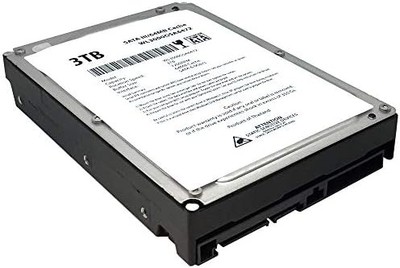 WL 3TB 7200RPM SATA III Internal Hard Drive — 64MB Cache, for RAID/NAS/DVR/Desktop