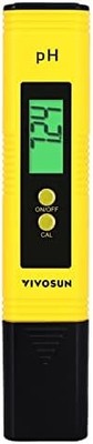 VIVOSUN Digital pH Meter — Pen Type, 0.01pH Accuracy, UL Certified