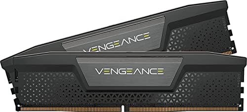 CORSAIR VENGEANCE DDR5 RAM 64GB Kit (2x32GB) — 5200MHz CL40, Intel XMP