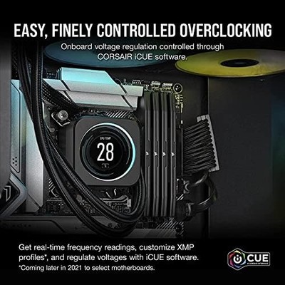 CORSAIR VENGEANCE DDR5 RAM 64GB Kit (2x32GB) — 5200MHz CL40, Intel XMP
