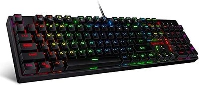 Redragon K582 SURARA RGB Mechanical Gaming Keyboard — 104-Key, Red Switches
