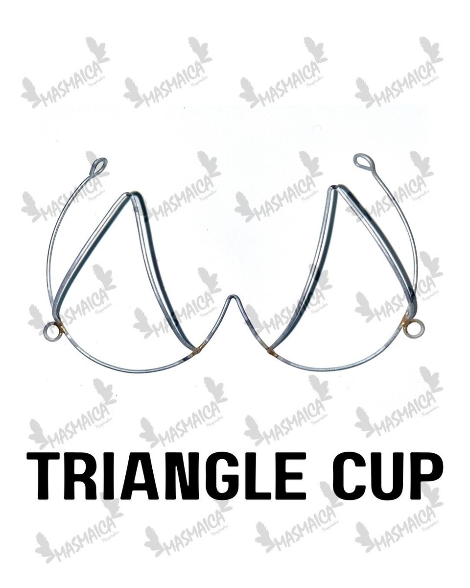 Triangle Cup Wire Bra Frame
