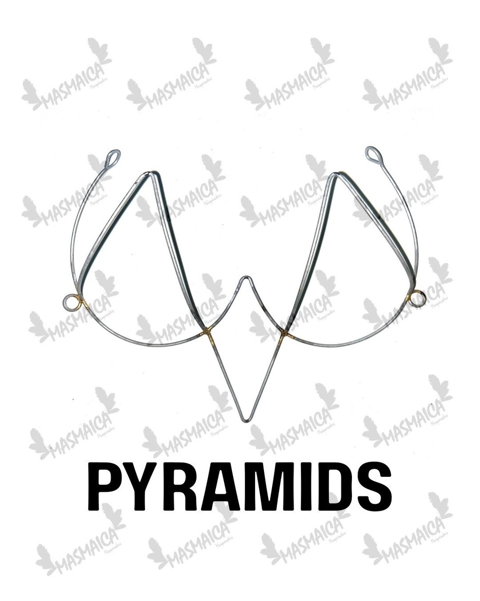 Pyramids Wire Bra Frame