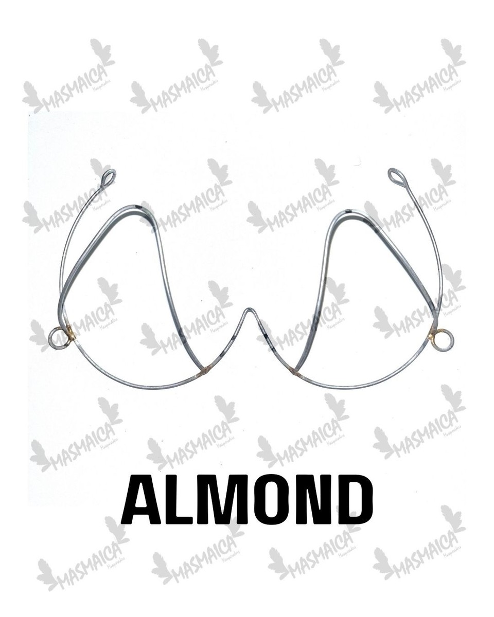Almond Wire Bra Frame