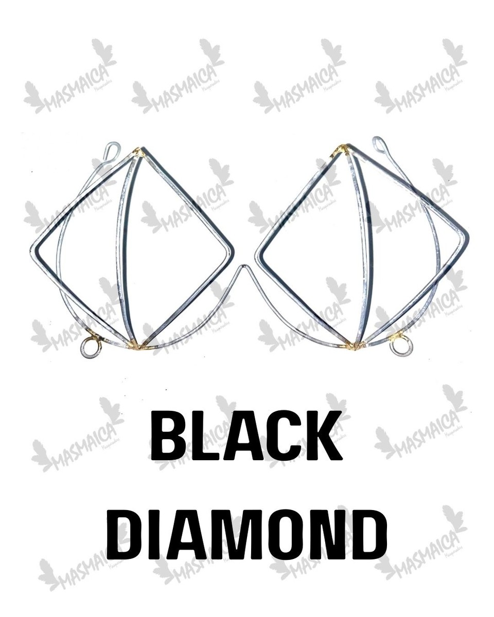 Black Diamond Wire Bra Frame