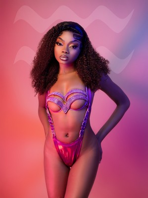 Aqua Baddie Glam Wear