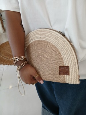 Fifi Fan Clutch Purse